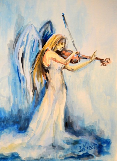 Anioł ze skrzypcami