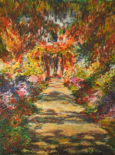 Ogród w Giverny, Claude Monet